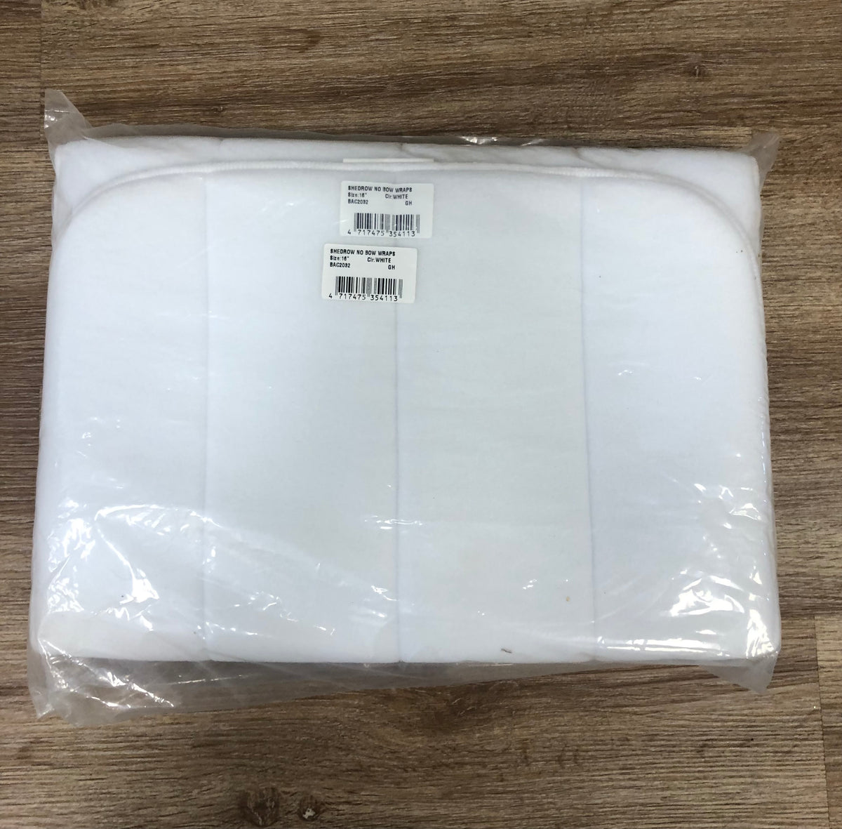 No Bow Wraps Pair - 16”