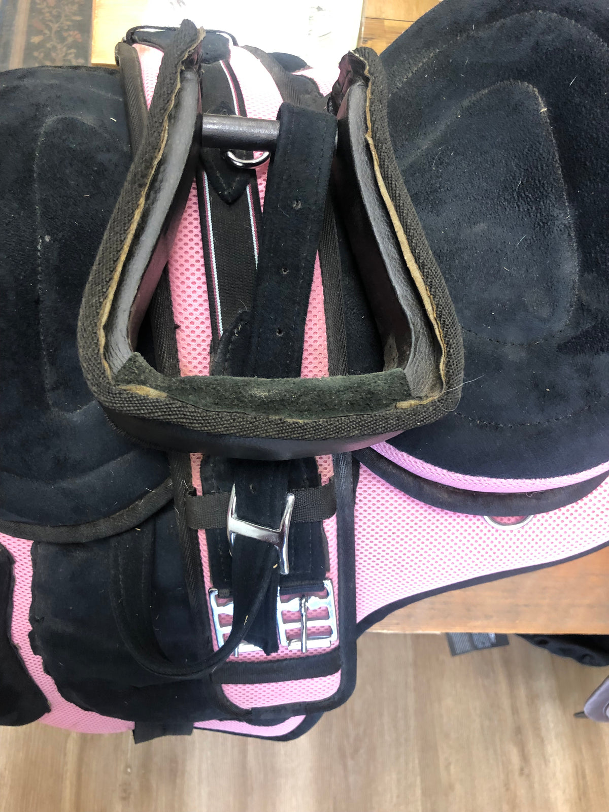Pink Treeless Pony Saddle
