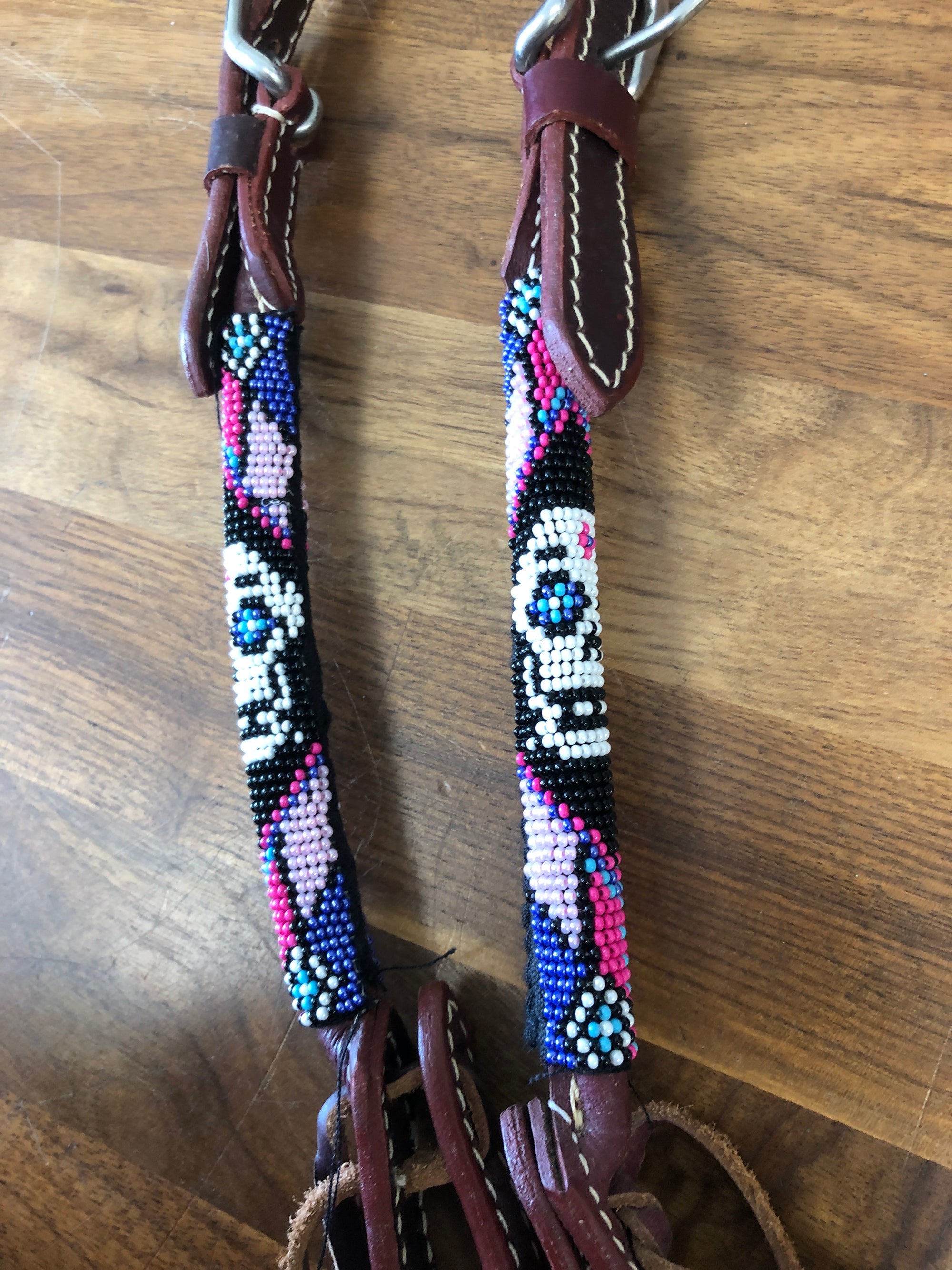 Western One Ear Beaded HeadStall