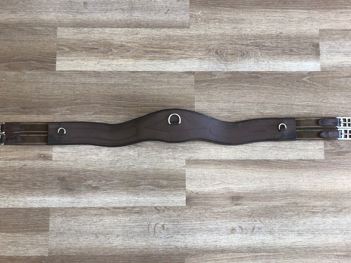 Camelot Leather Long Girth - 48” - Horse &amp; Hound Tack Shop 