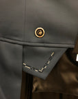 NWT Navy Fair Play Nadine Tailcoat - 38