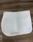 Dover AP Saddle Pad White - Horse & Hound Tack Shop 