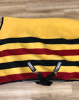 Rambo Deluxe Fleece Gold/Red/Black - 60” - Horse & Hound Tack Shop 