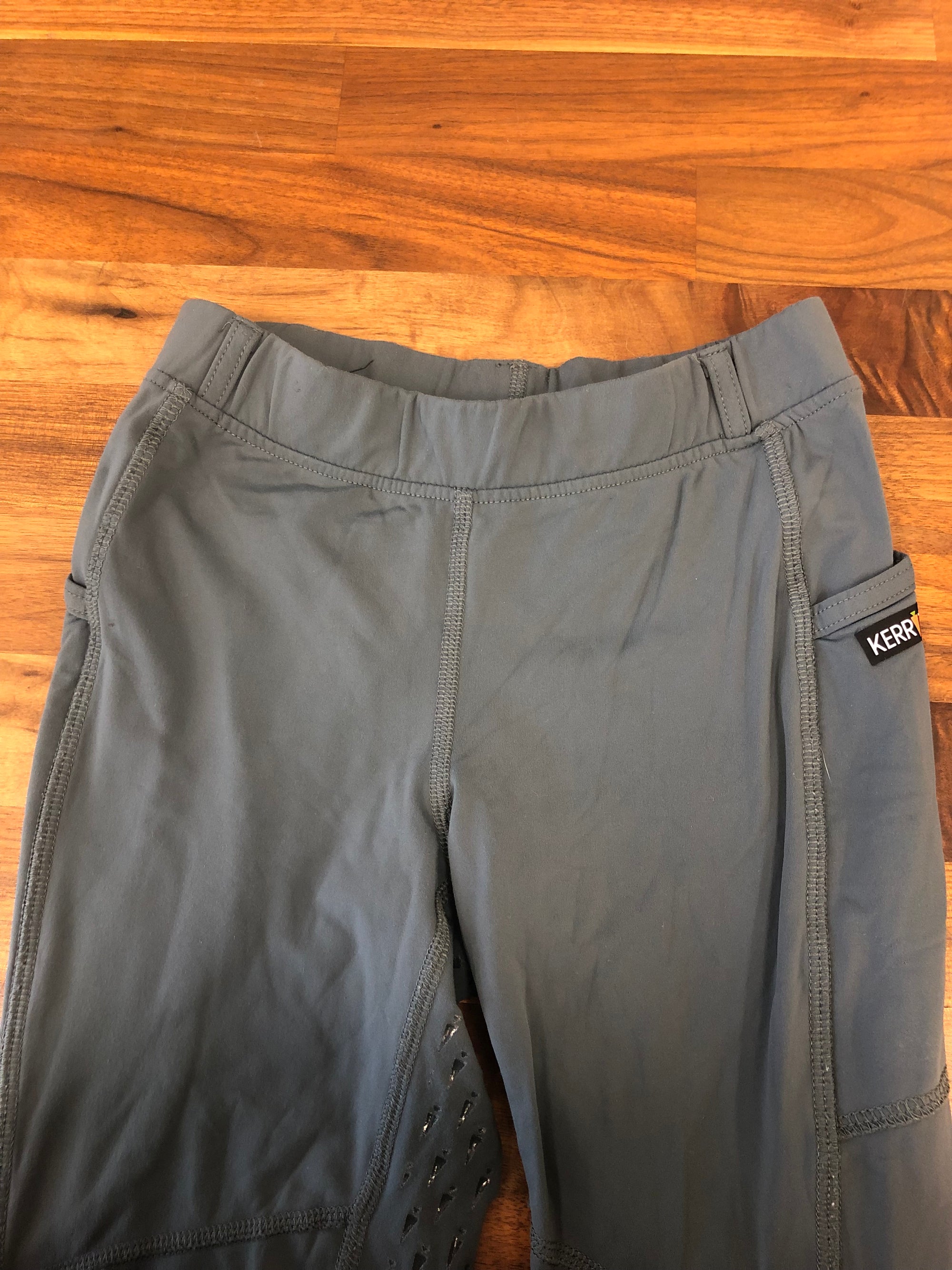 Kerrits Grey FS Tights - Kids L