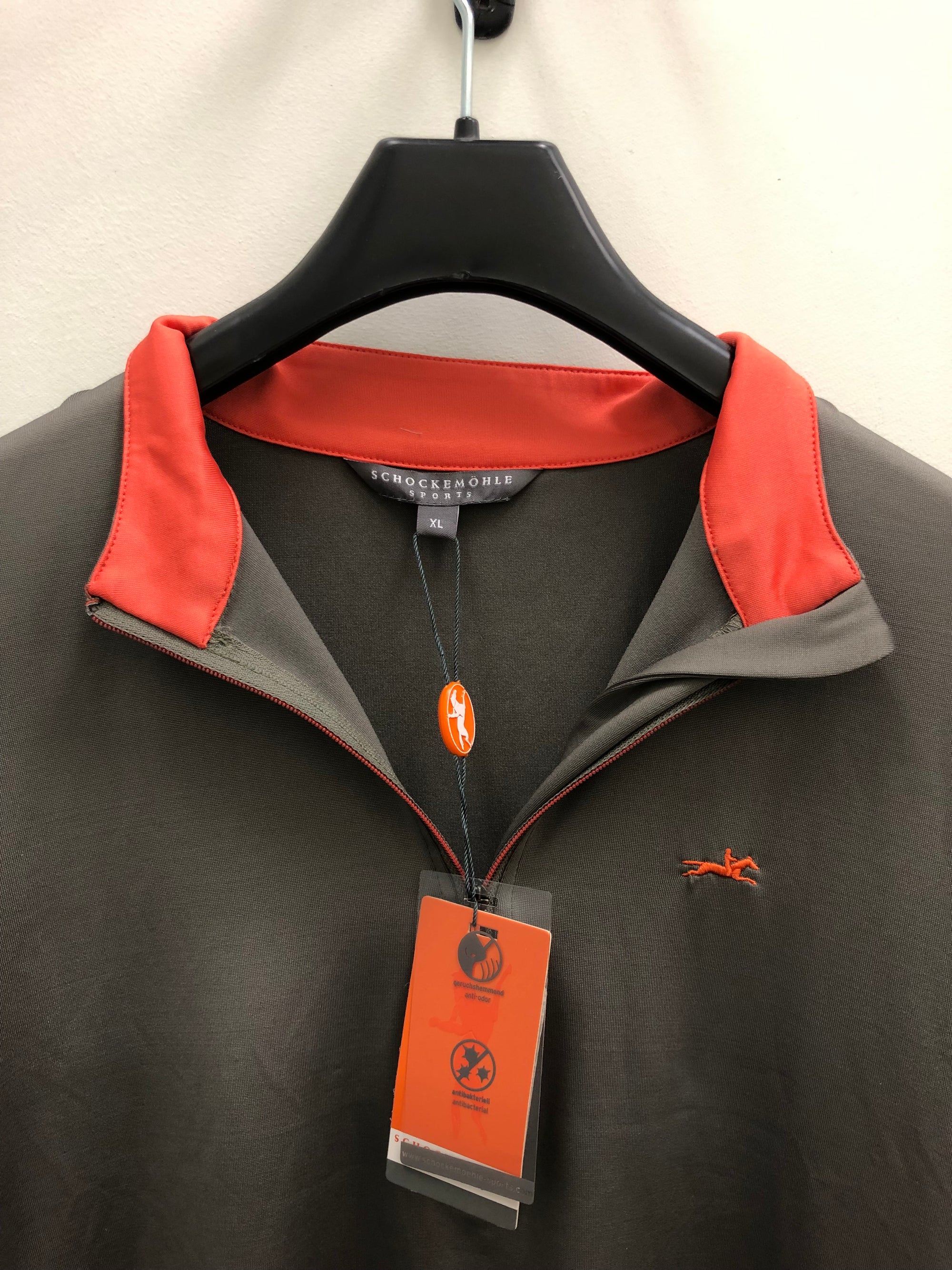 NWT Schockemohle Page 1/4 Zip Long Sleeve - XL