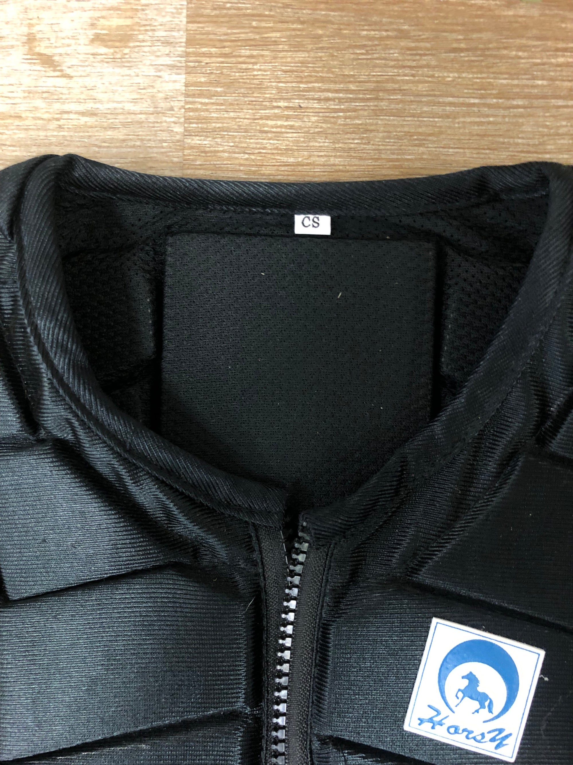 Kids Black Safety Vest - S