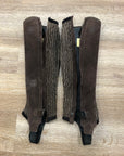 Ariat Brown All Around Leather Half Chaps - XS