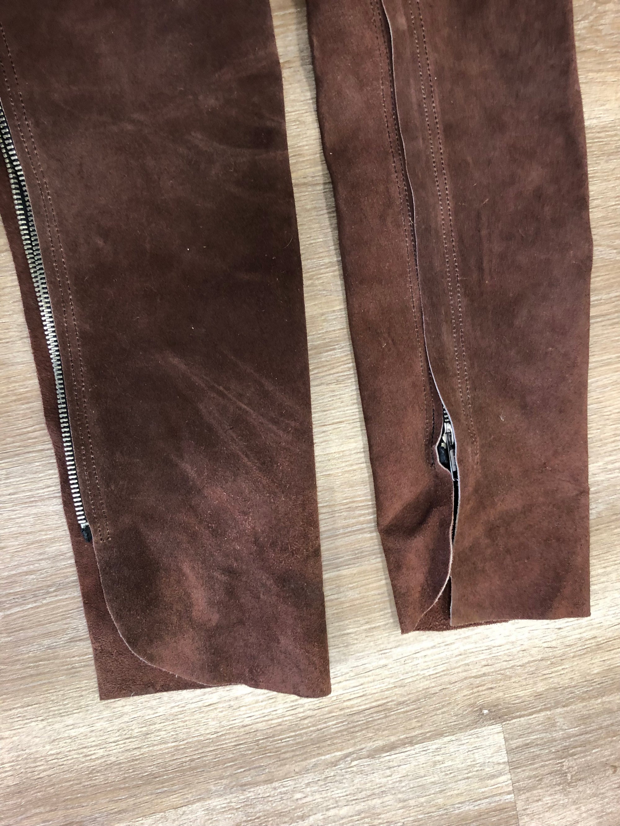 Brown Suede Full Chaps