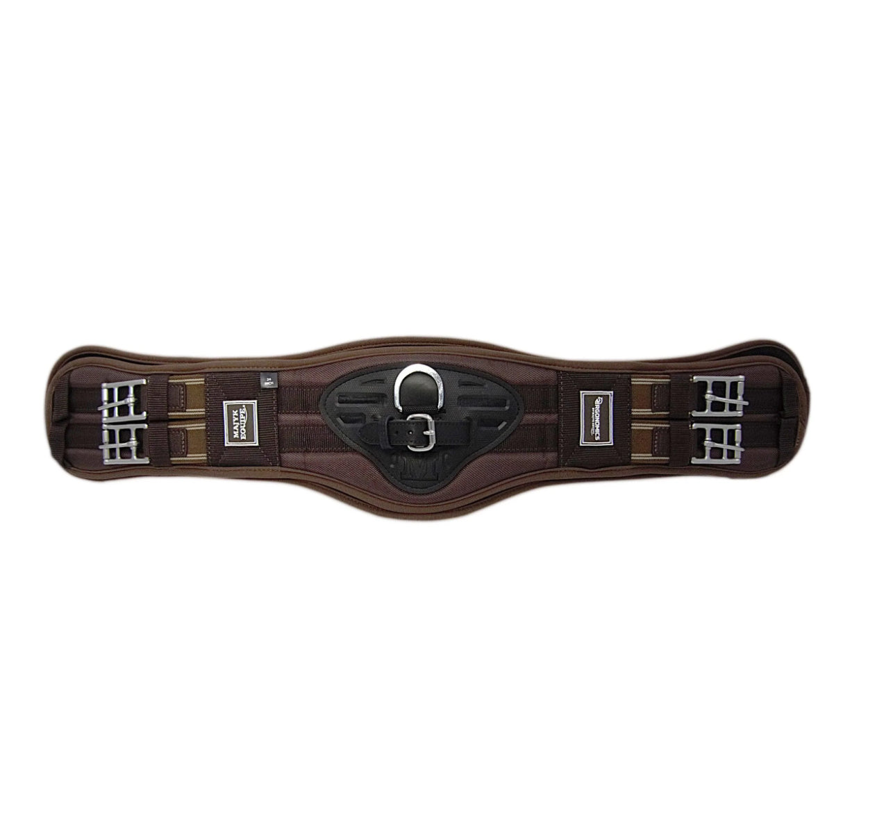 Buy The Shires ARMA Brown Anti-Chafe Contour Girth | Online For Equine – Online For Equine