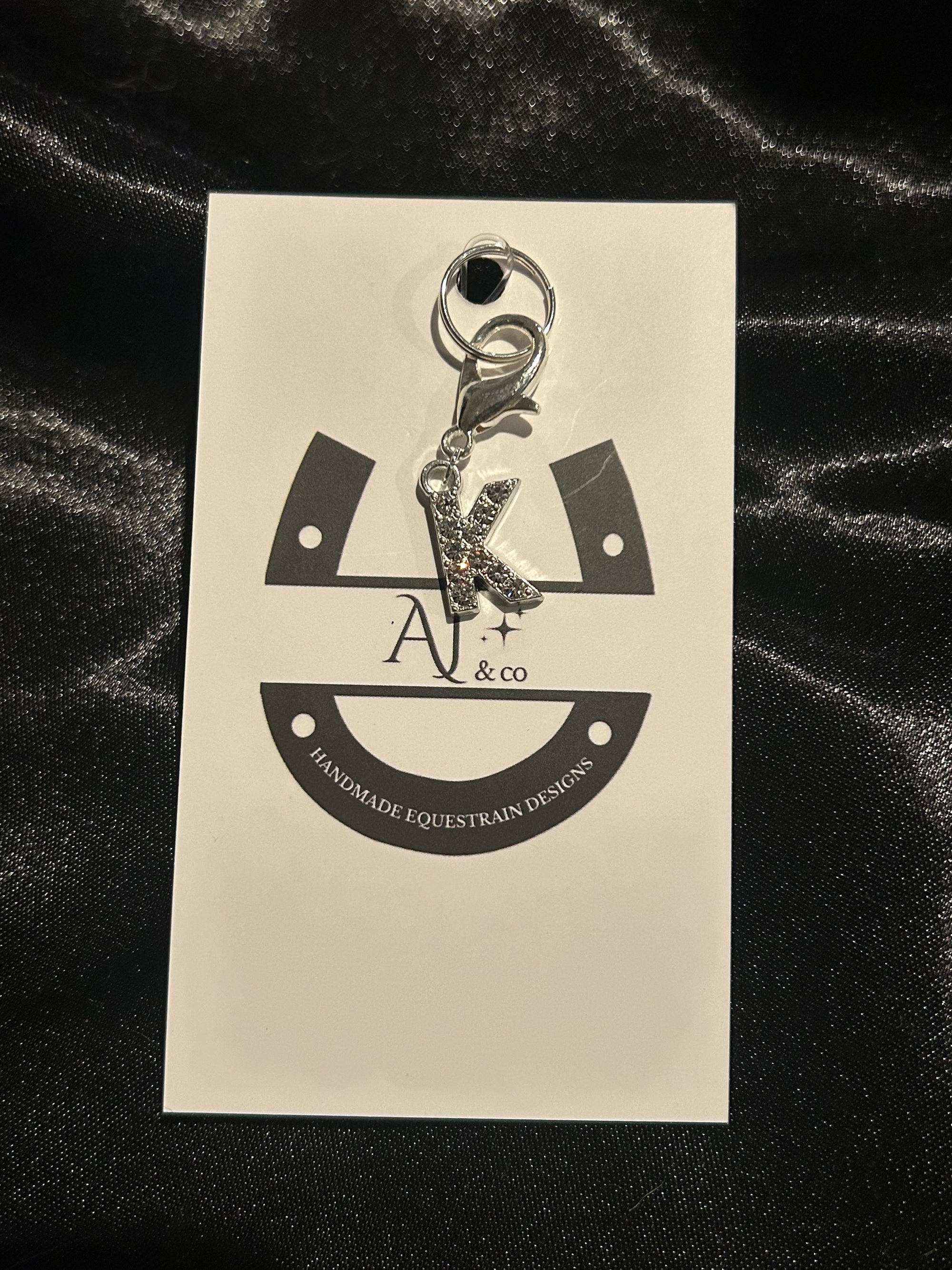 AJ &amp; co. Letter Bridle Charms