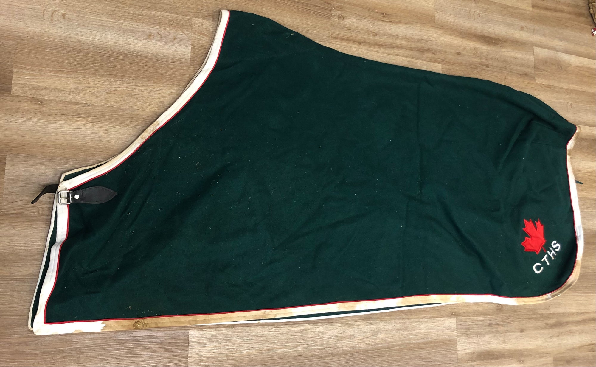 Green Cotton Cooler/Stable Sheet