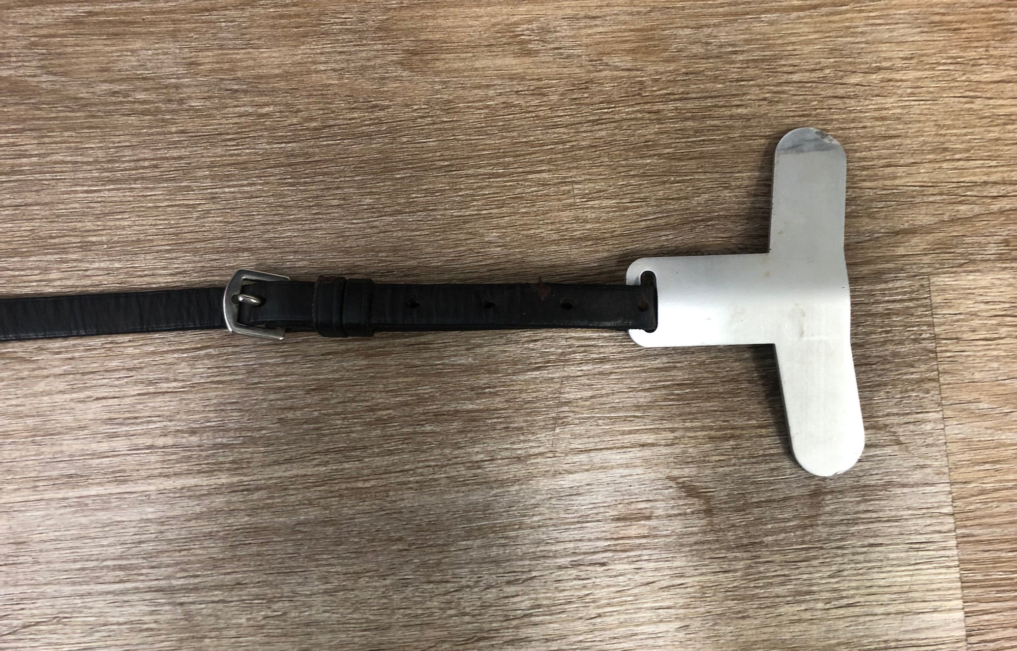 Fine Used Pony Crupper - Brown leather
