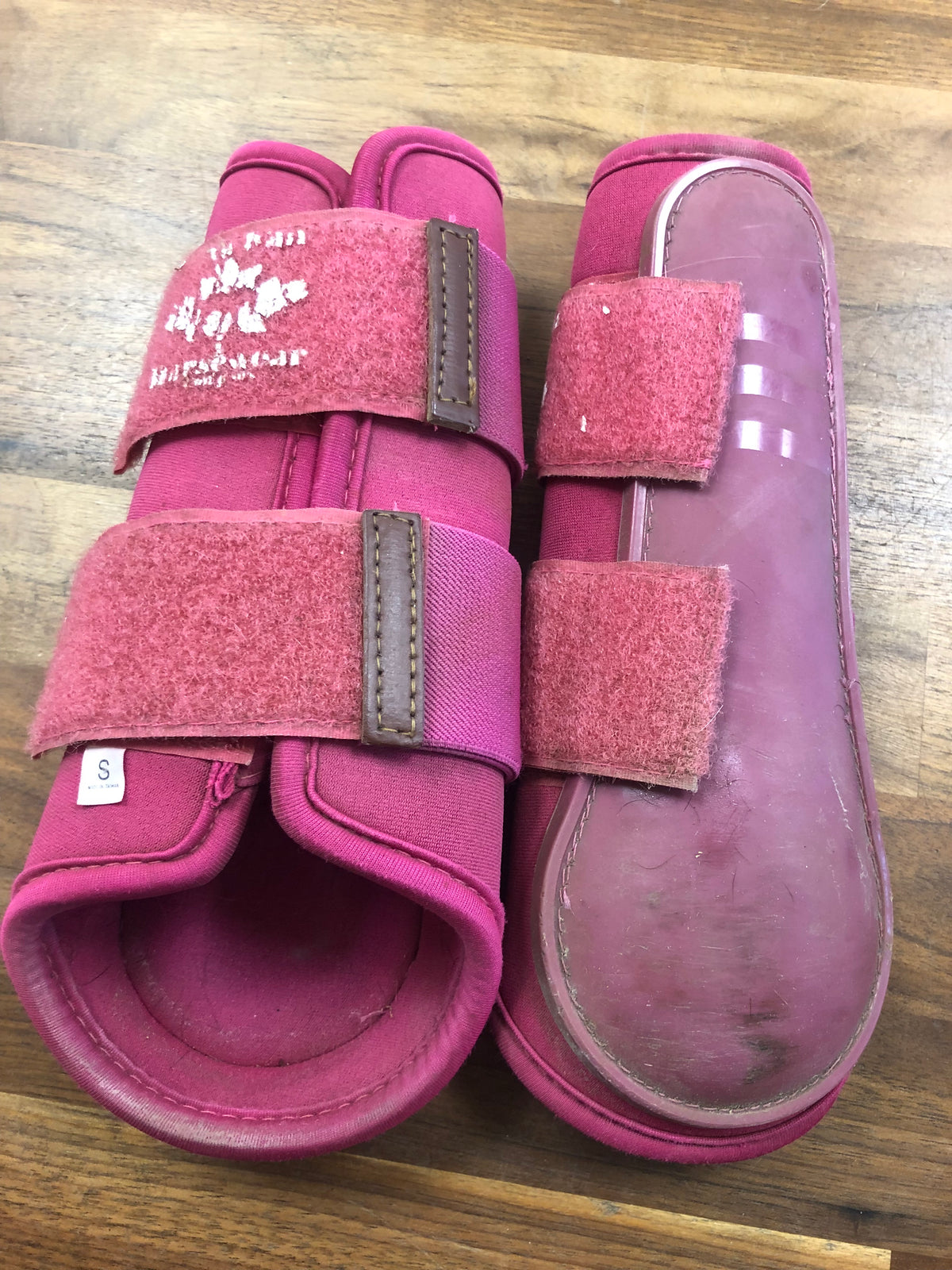 Canadian Horseware Brush Boots - Pink/Small