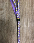 Purple w/ Hearts Jump Crop
