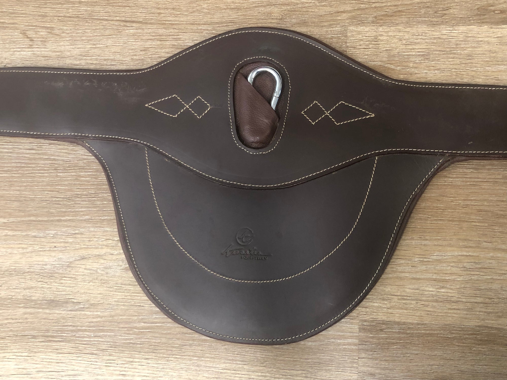 Stud Guard Girth - Brown 50”