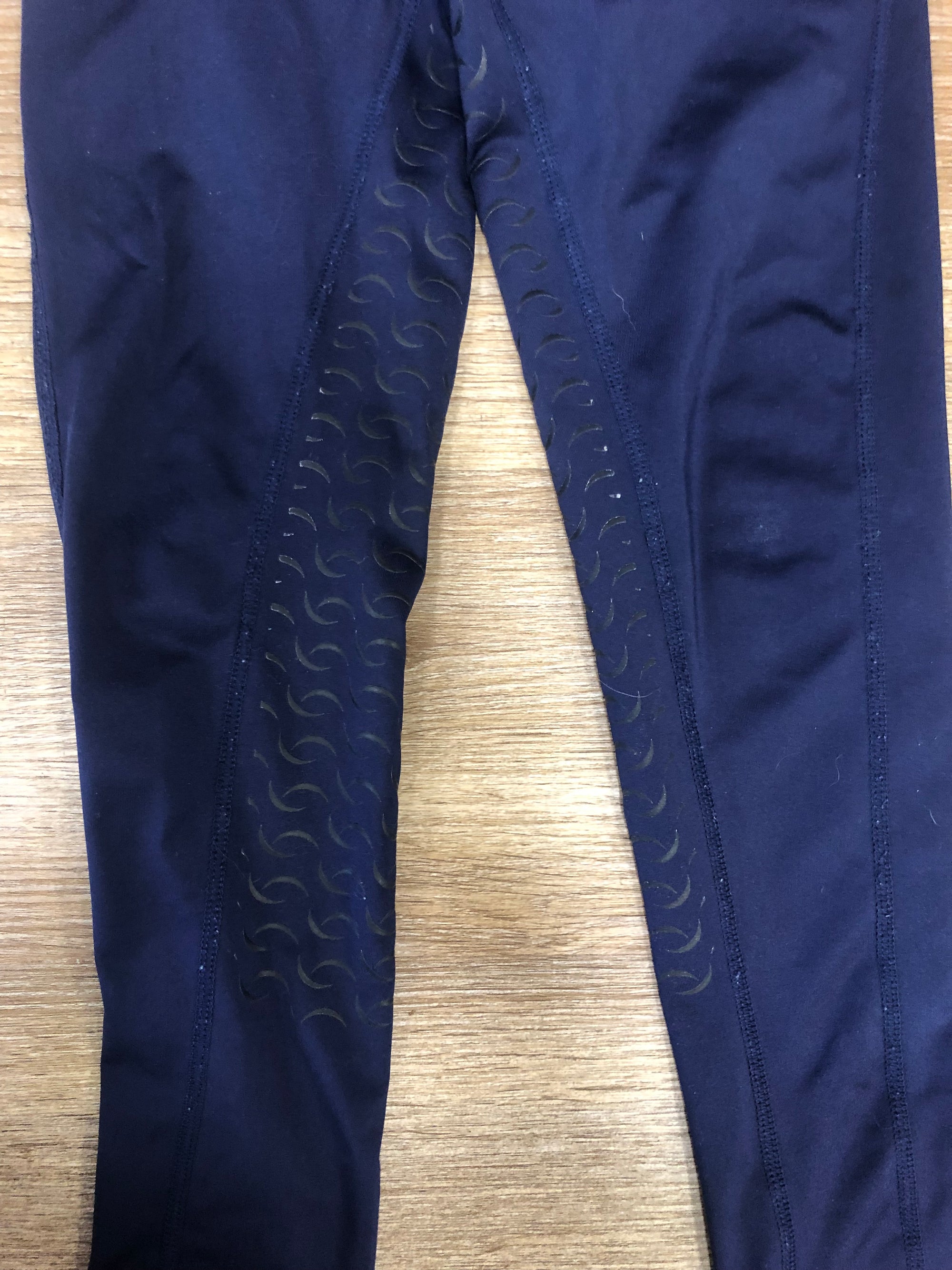 Kids Horze Navy FS Tights - JR S