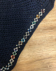 Bonnets By Sandy Navy & Multicolour Crystal Trim Bonnet
