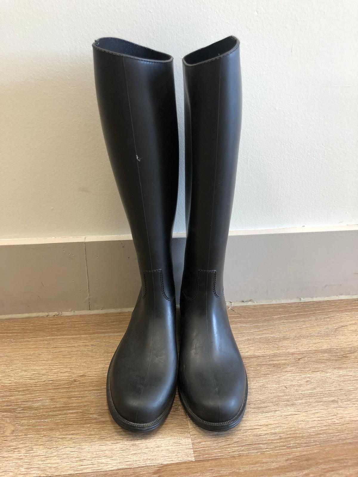 Decathlon Rubber Riding Boots - 6 - Horse &amp; Hound Tack Shop 