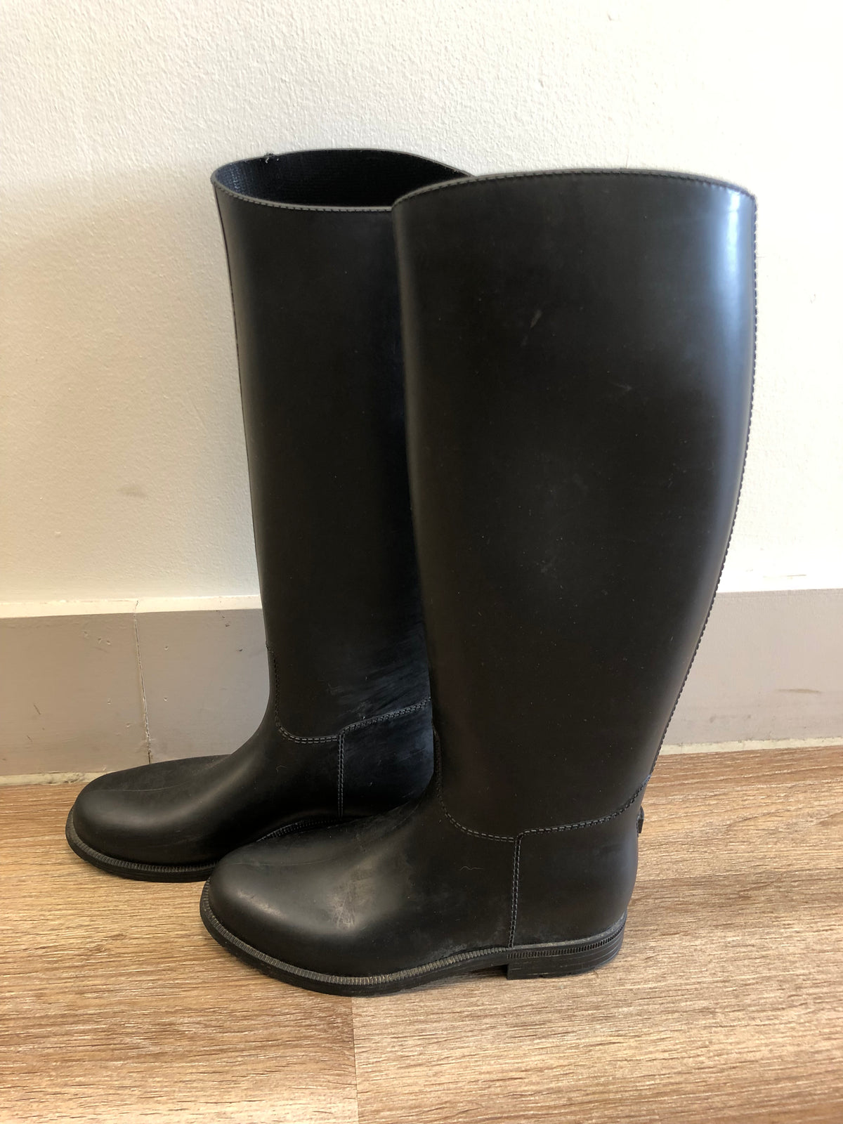 Decathlon Rubber Riding Boots - 6 - Horse &amp; Hound Tack Shop 