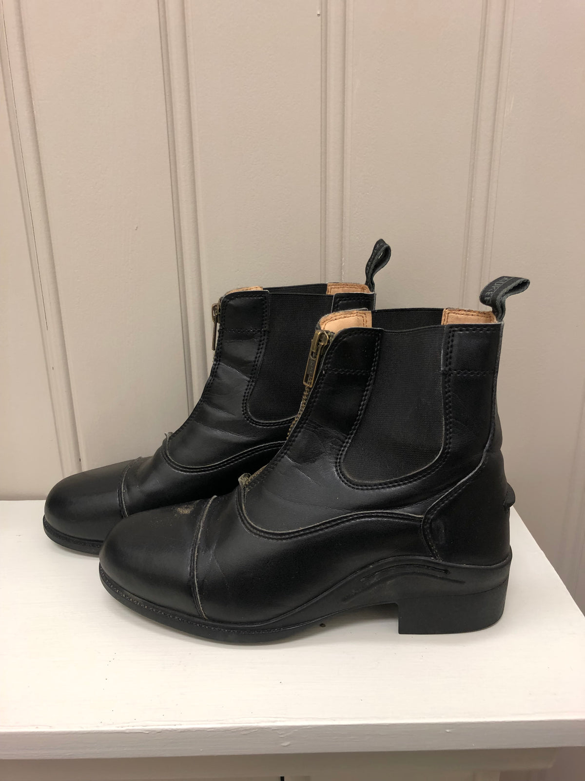 Auken Zip Up Paddock Boots - 5 - Horse &amp; Hound Tack Shop 