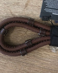 NWT Mondega Pro Grip Rubber Reins - Havana