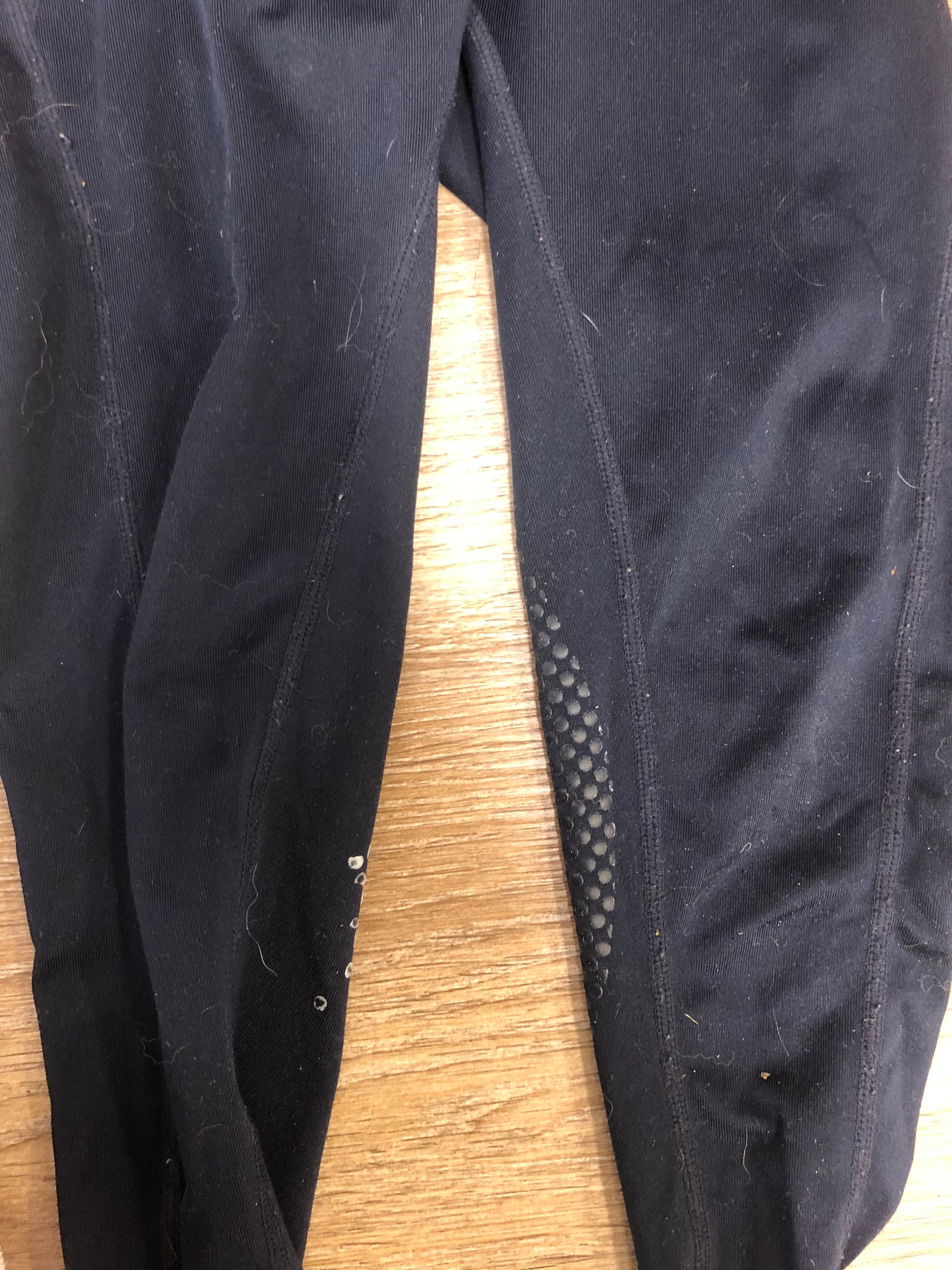 Kids Horze Navy KP Tights - XS