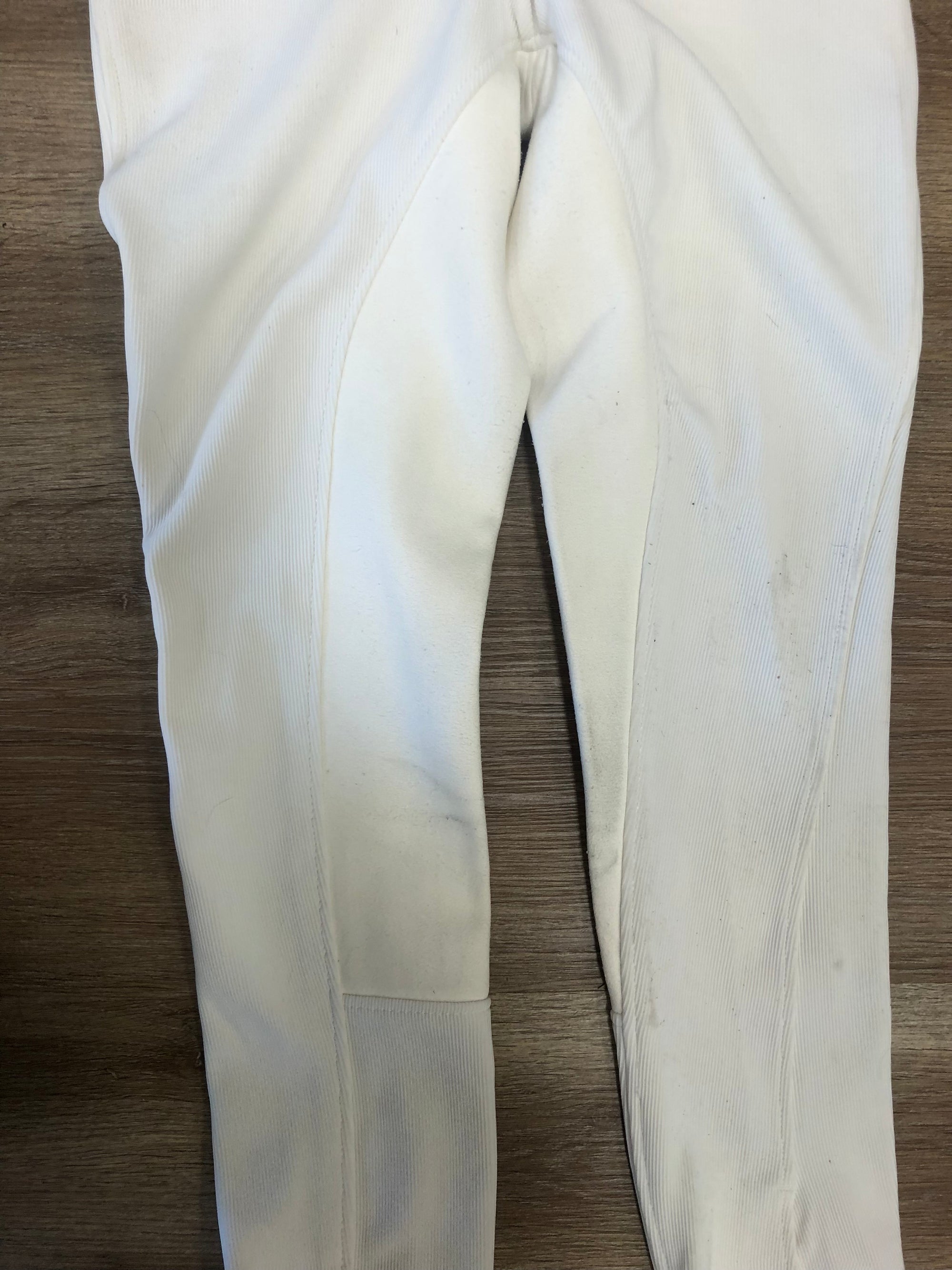 Global Equestrian White FS Breeches - 40L