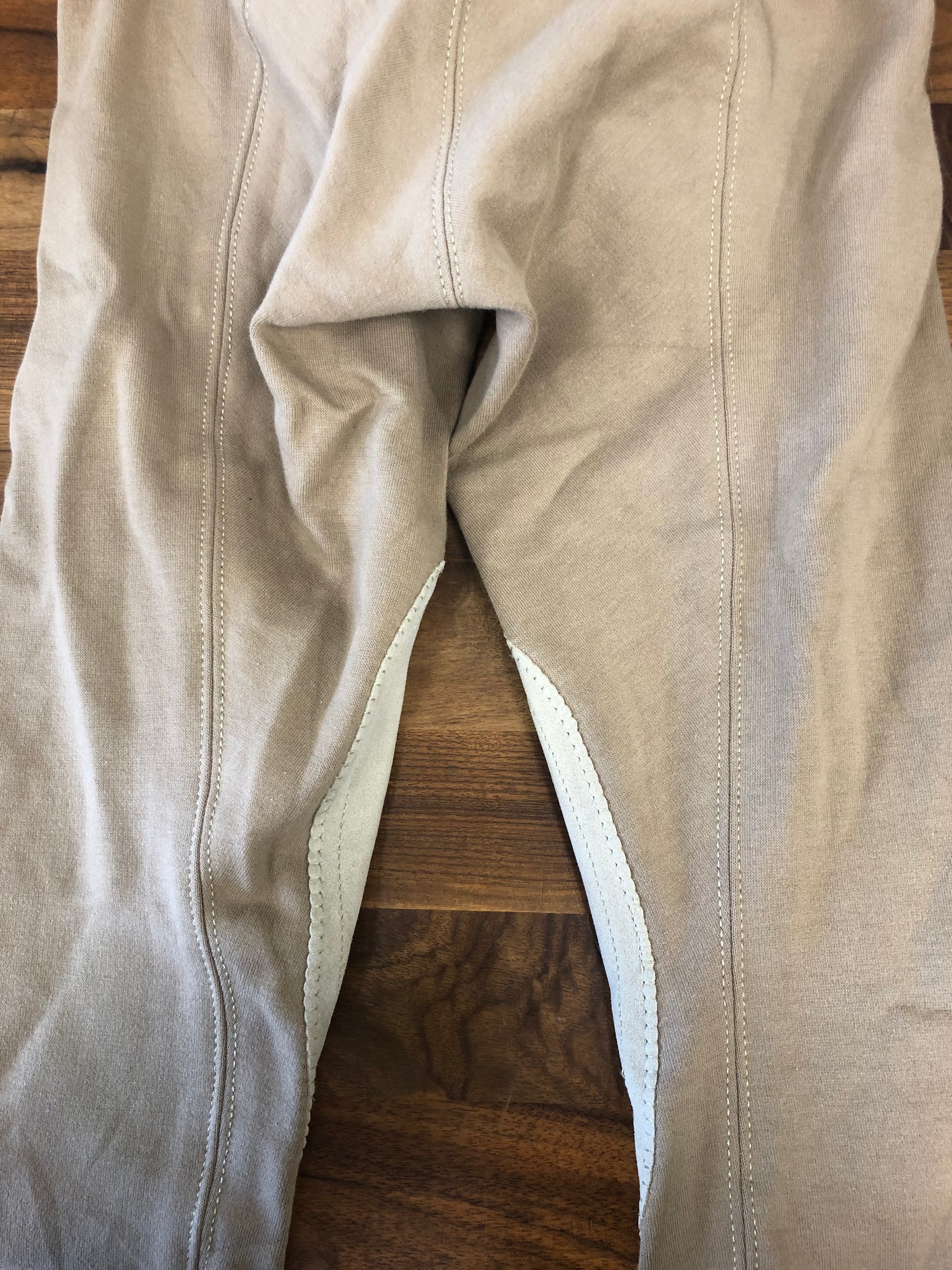 Elation Red Label Tan KP Breeches - Kids 10
