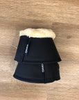 Eskadron Faux Fur Bell Boot Navy - M