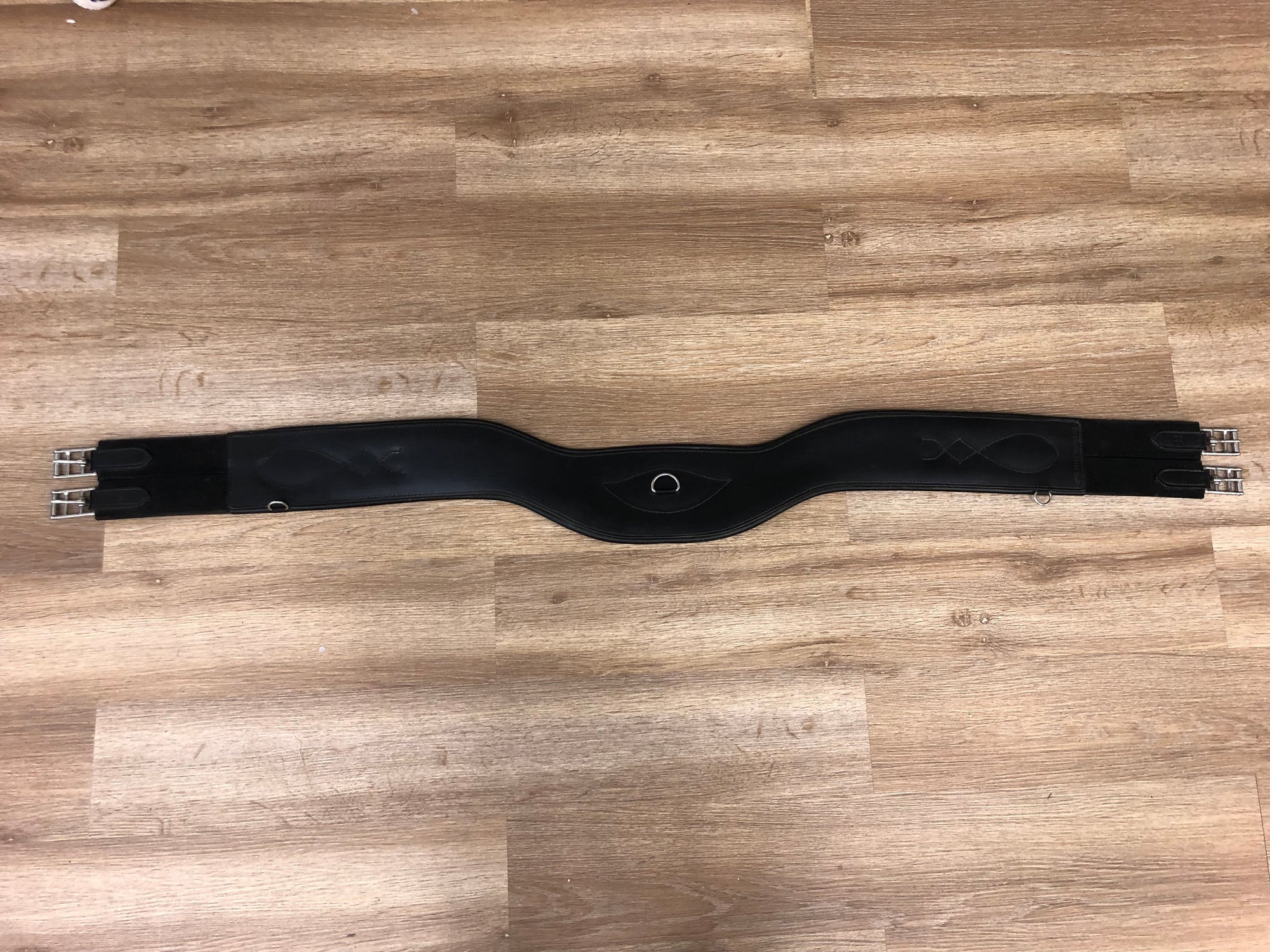 Total Saddle Fit Shoulder Relief Long Girth Black 58”