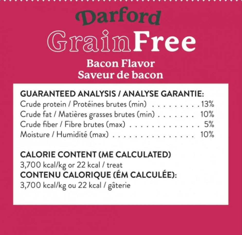 Darford Grain Free Oven Baked Treats - Bacon - Horse & Hound Tack Shop 