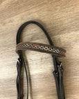 Brown Bridle w/ Silver Browband