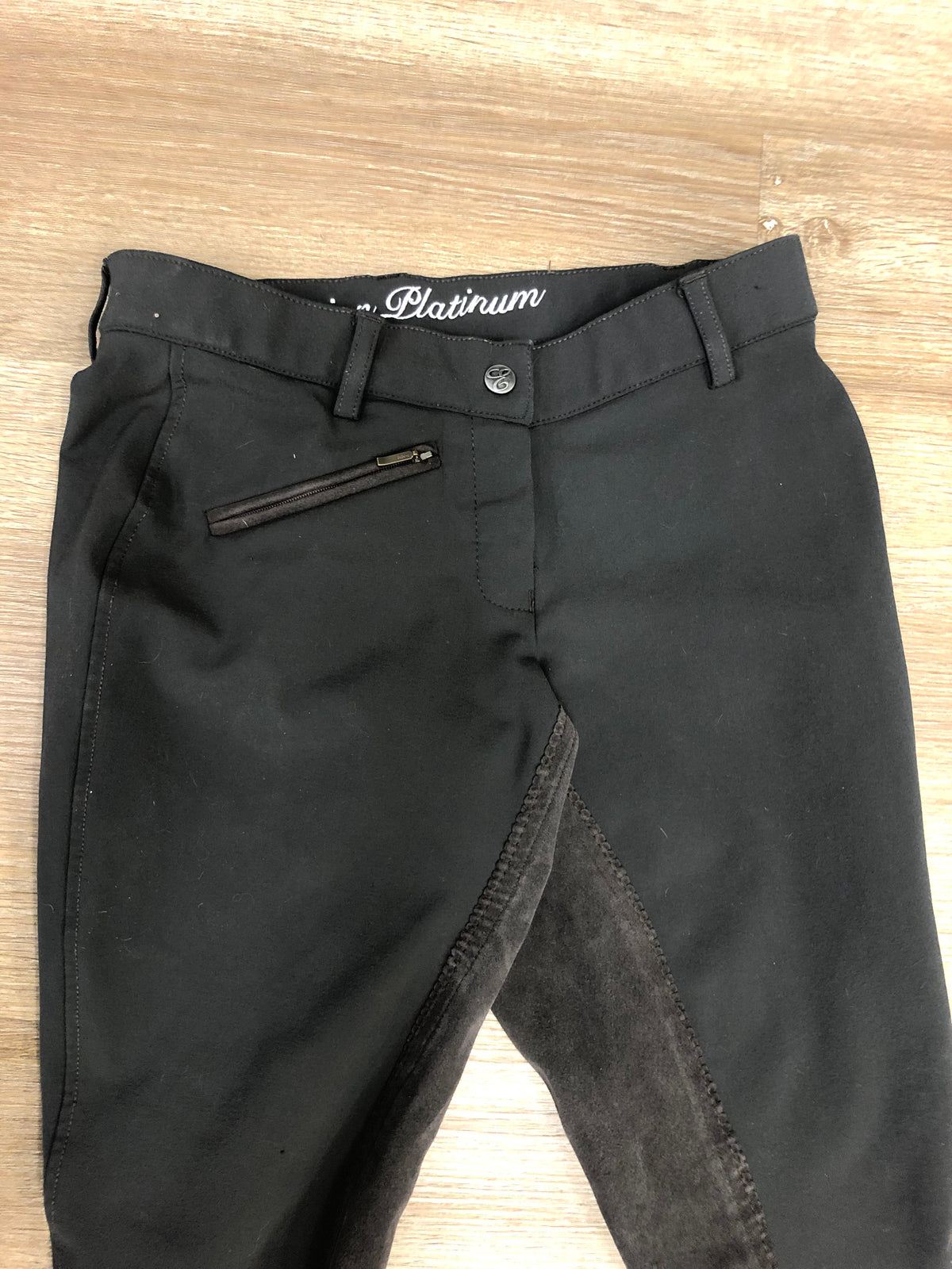 Elation Platinum Brown FS Breech - 26R - Horse &amp; Hound Tack Shop 