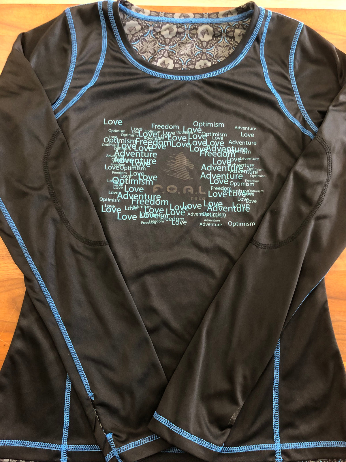 Ladies F.O.A.L Reversible Long Sleeve Top