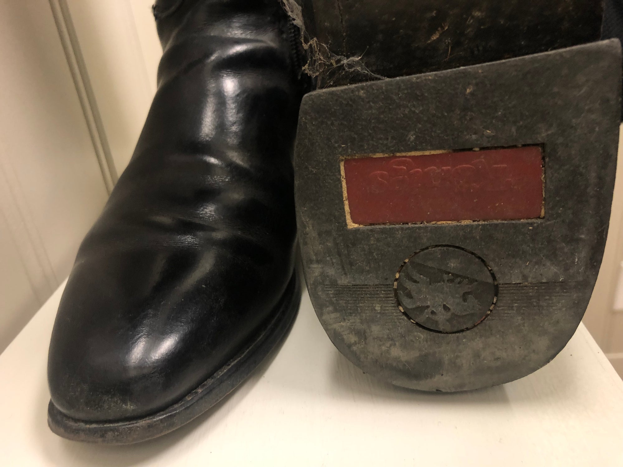 Königs Black Tall Dressage Boot