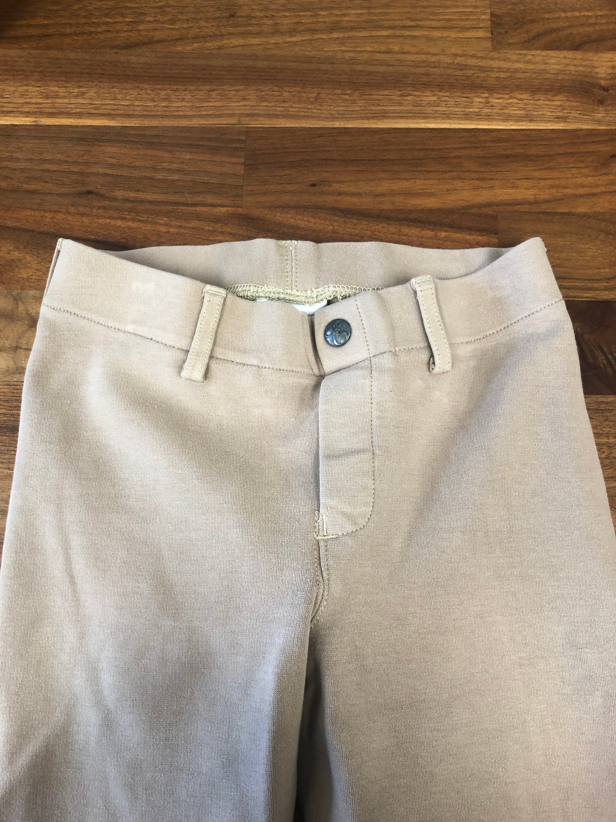 Elation Tan KP Breeches - Kids 12