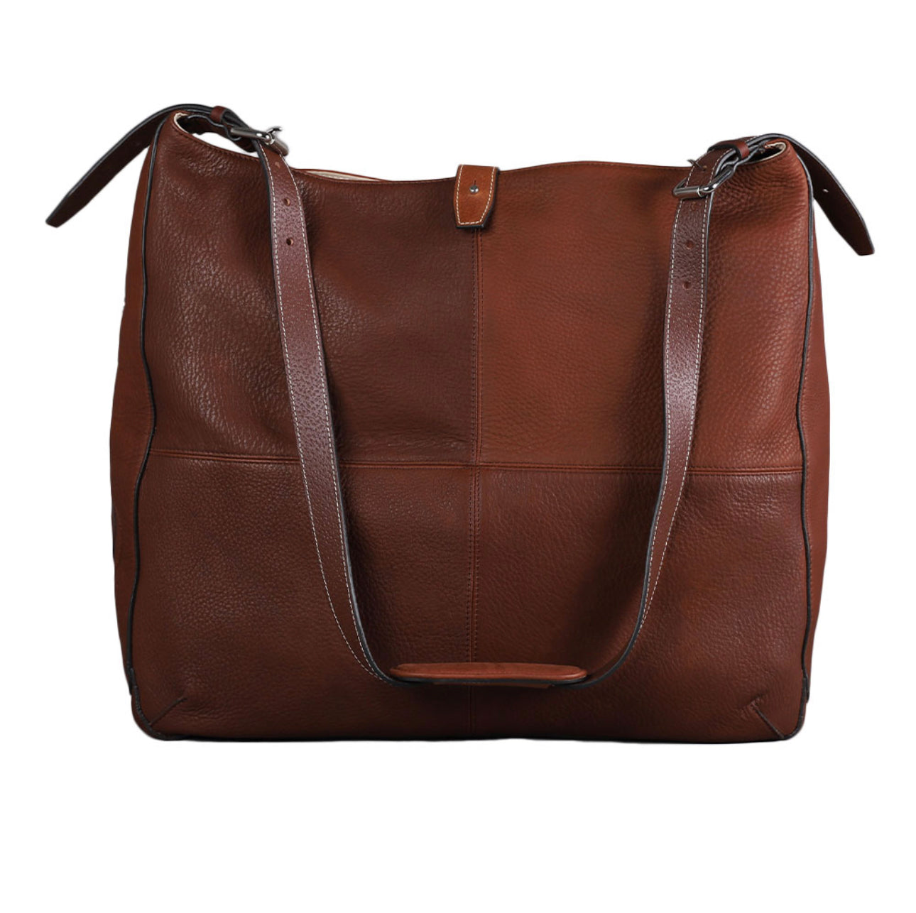 Antarès “Paris” Leather Shoulder Bag