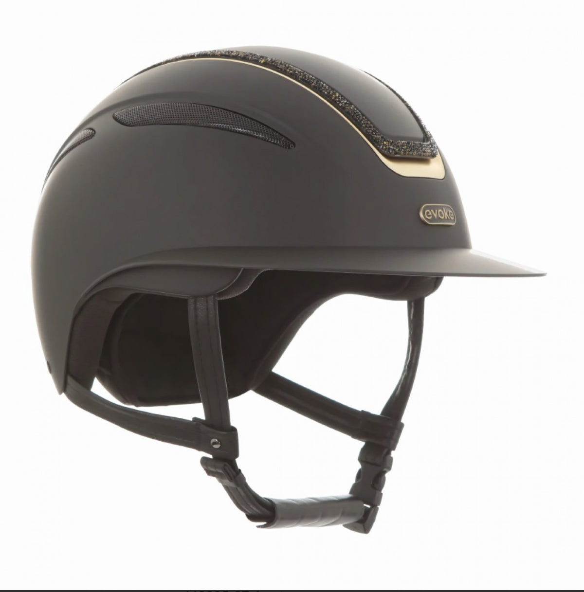 Evoke Callisto Wide Peak Crystal Frame Helmet - No MIPS