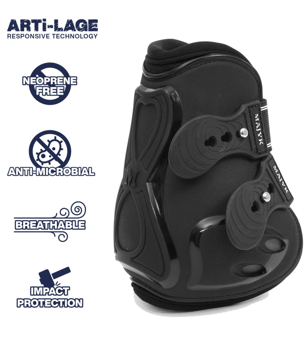 Majyk Equipe Stadium Jump Boot - Hind - Horse & Hound Tack Shop 