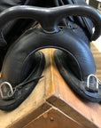 Barefoot Black Leather Vaulting Surcingle