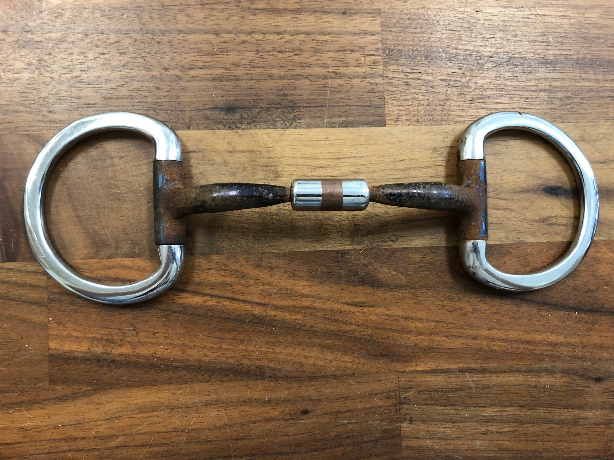 Agador’s Copper CalmRide Eggbutt Snaffle Bit - 5.25”