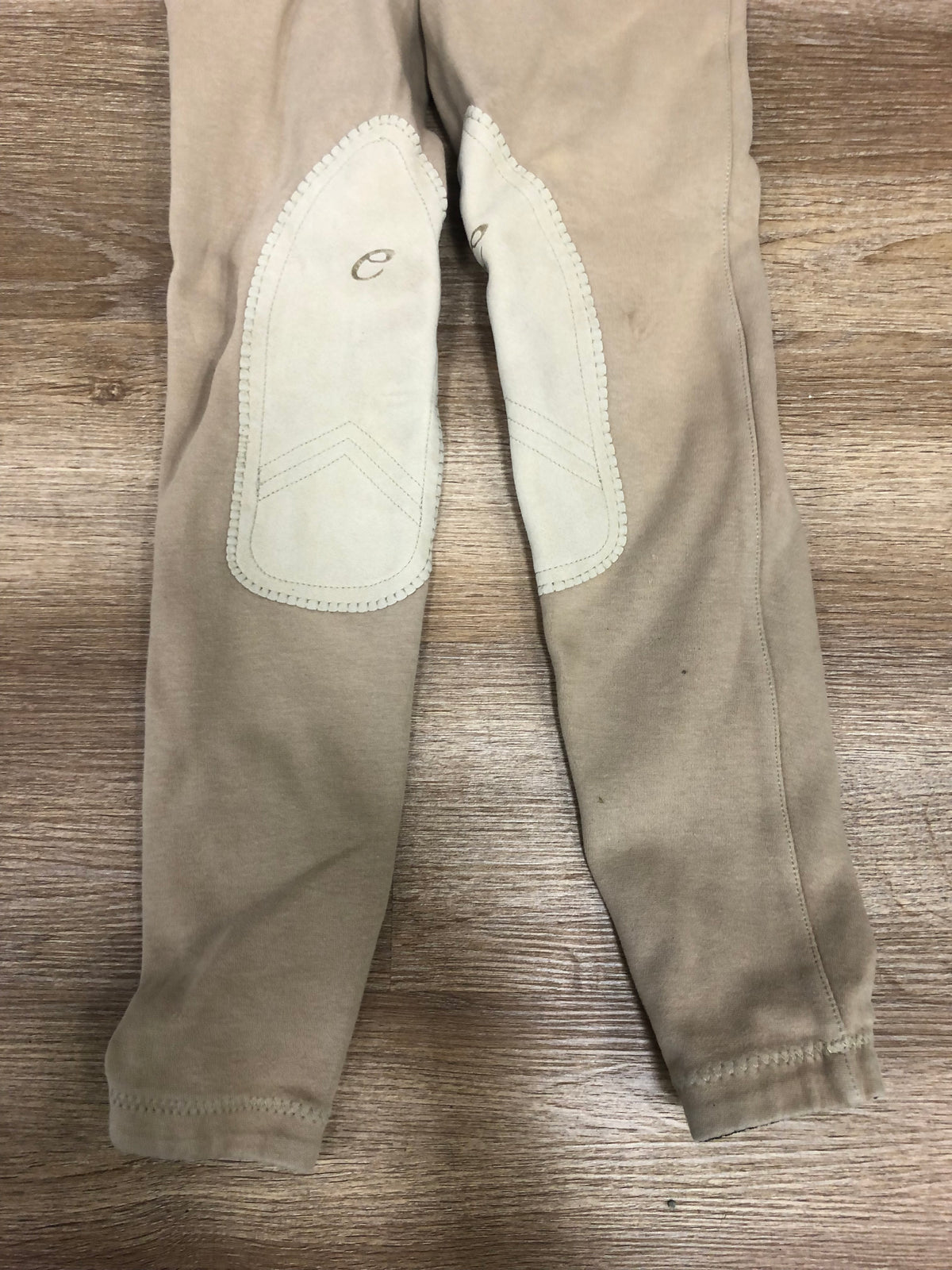 Kids Elation Tan KP Breech - 14 - Horse & Hound Tack Shop 