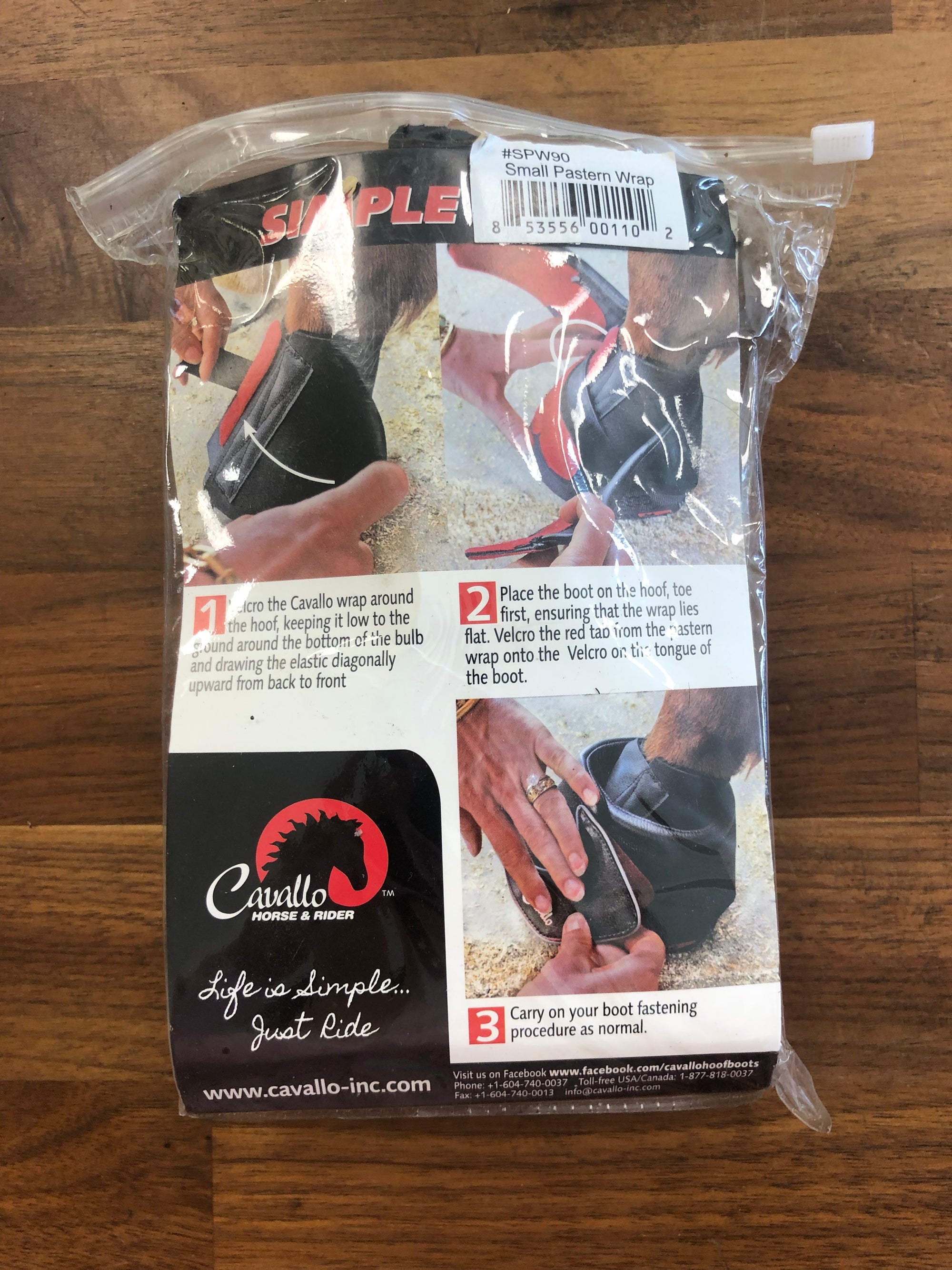 NWT Cavallo Pastern Wraps - S/0-1