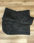 EcoGold Black Secure Fit Dressage Pad