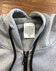 “Equestrian” Grey Zip Up Hoodie - XL