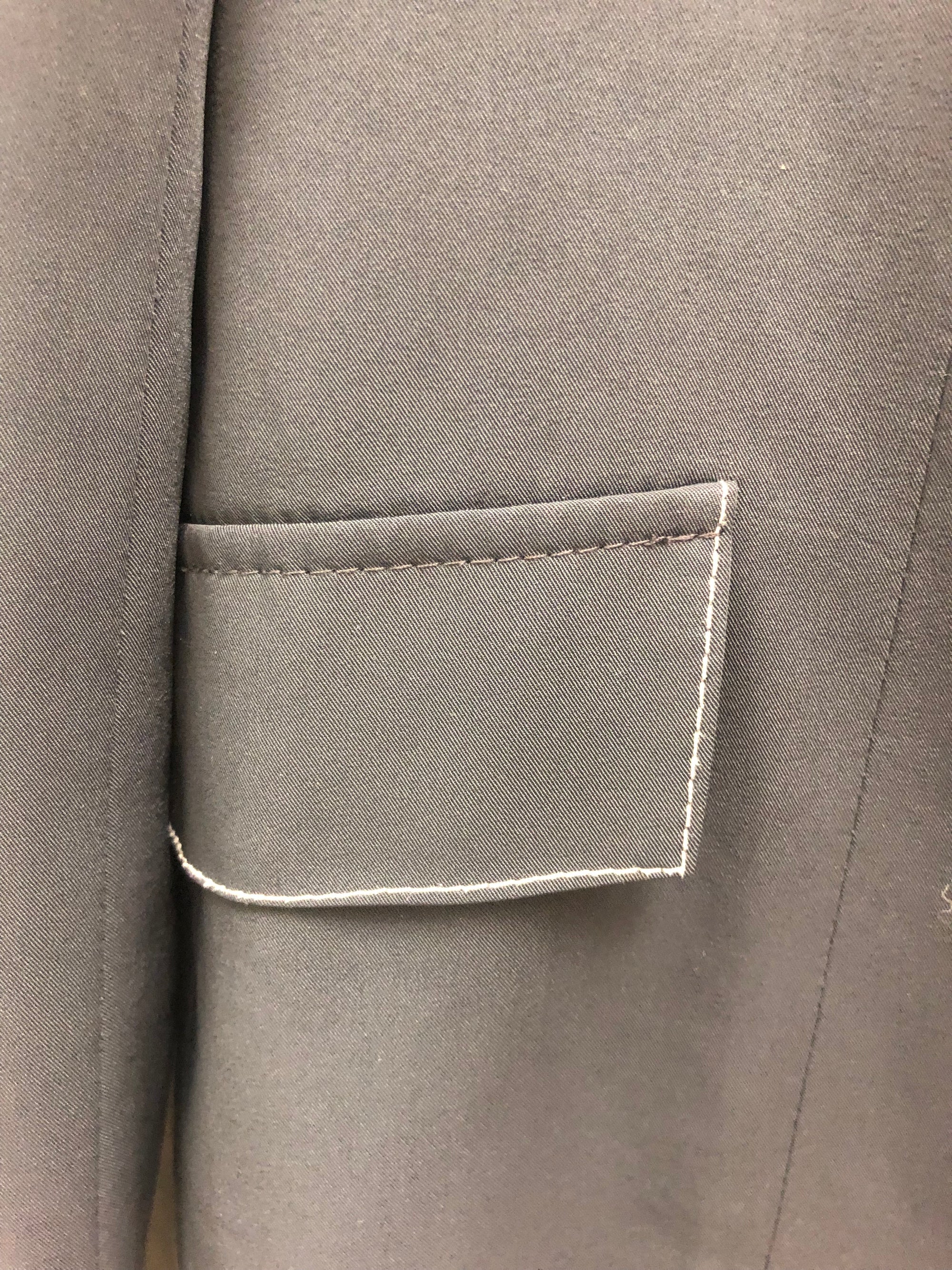 Navy Blue Grand Prix Show Jacket - 8R (fits small)