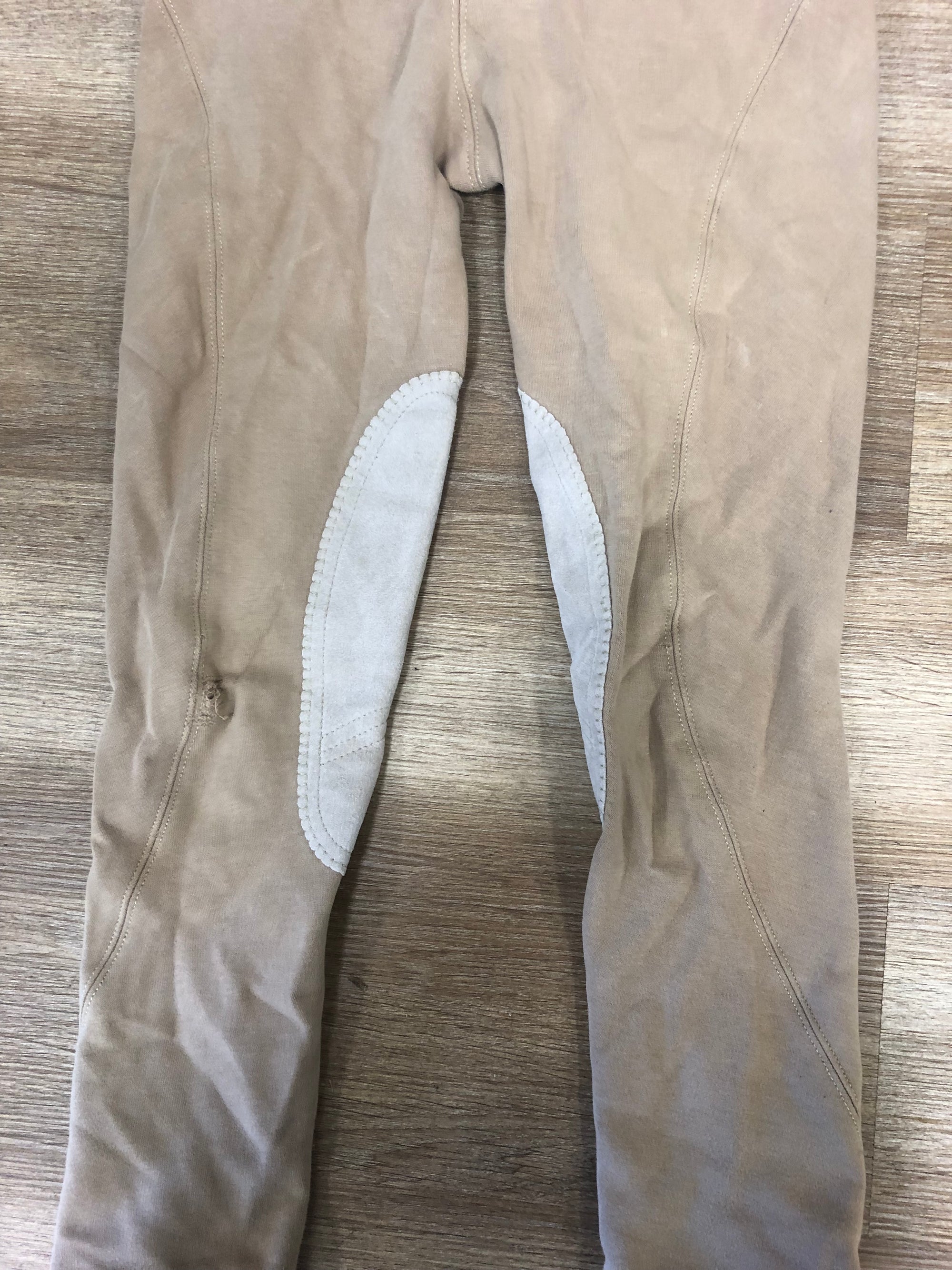 Kids Elation Tan KP Breech - 12