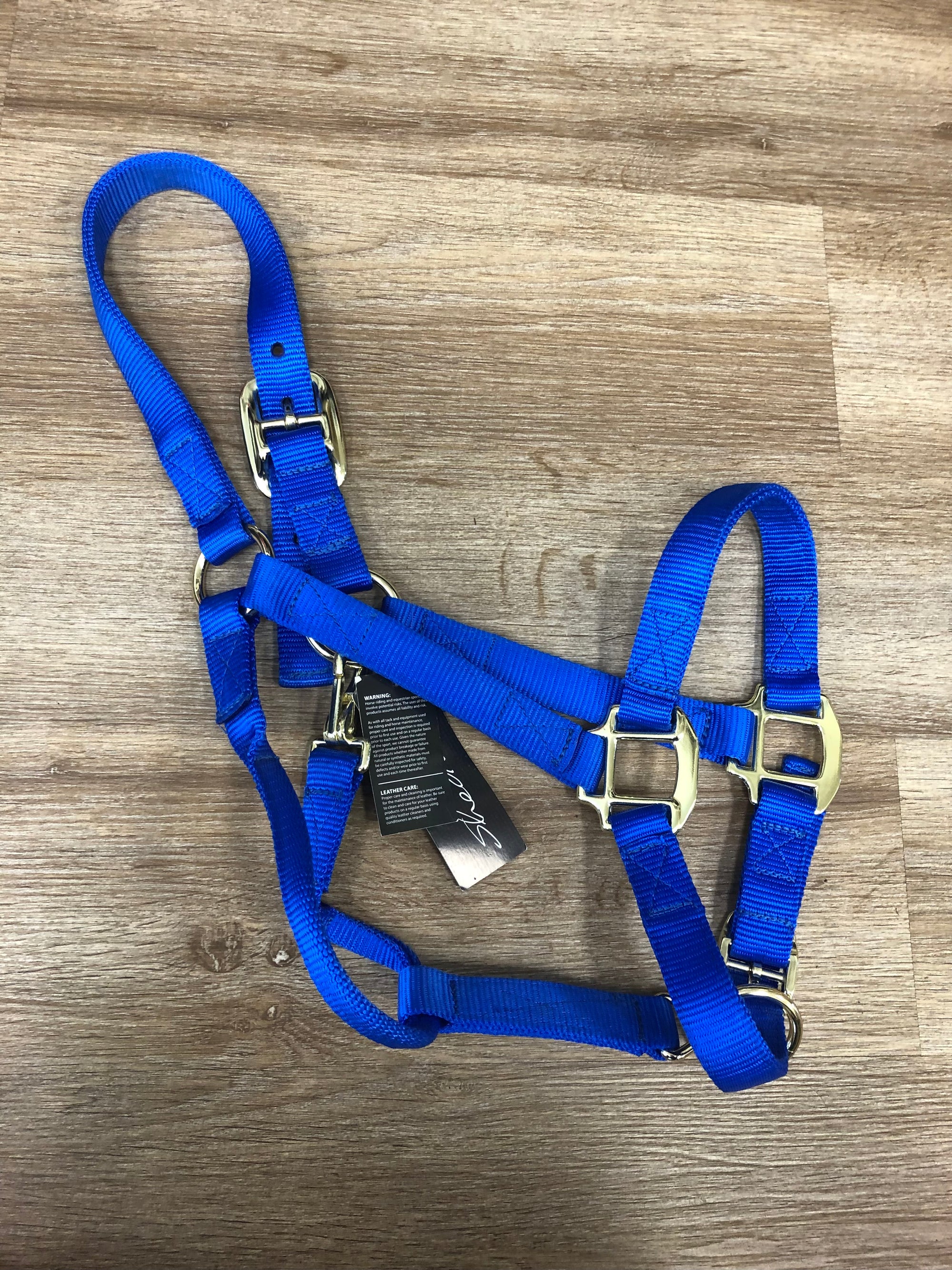 NWT Shedrow Deluxe Blue Halter