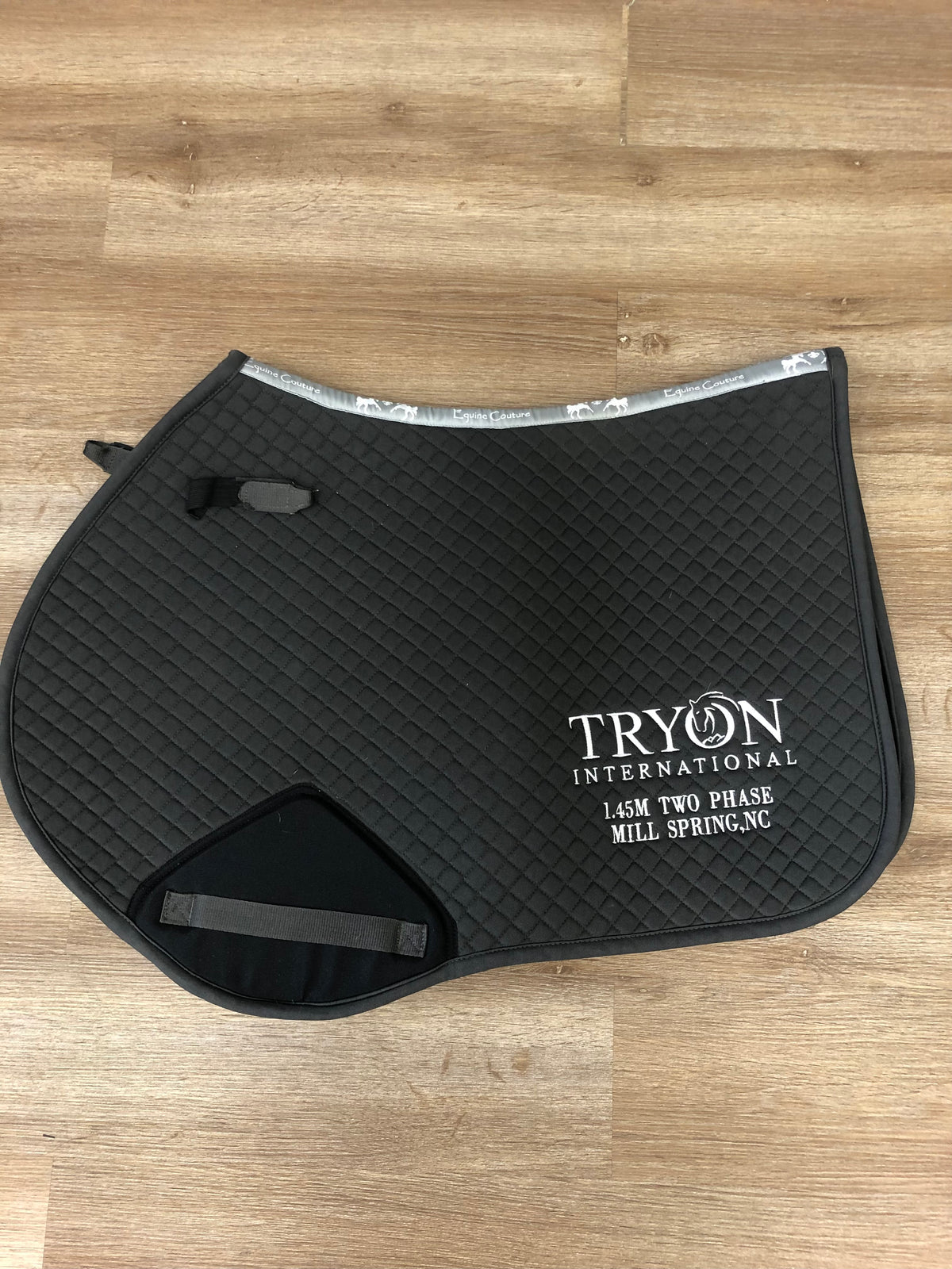 Equine Couture Jump Pad Gray “TryOn”