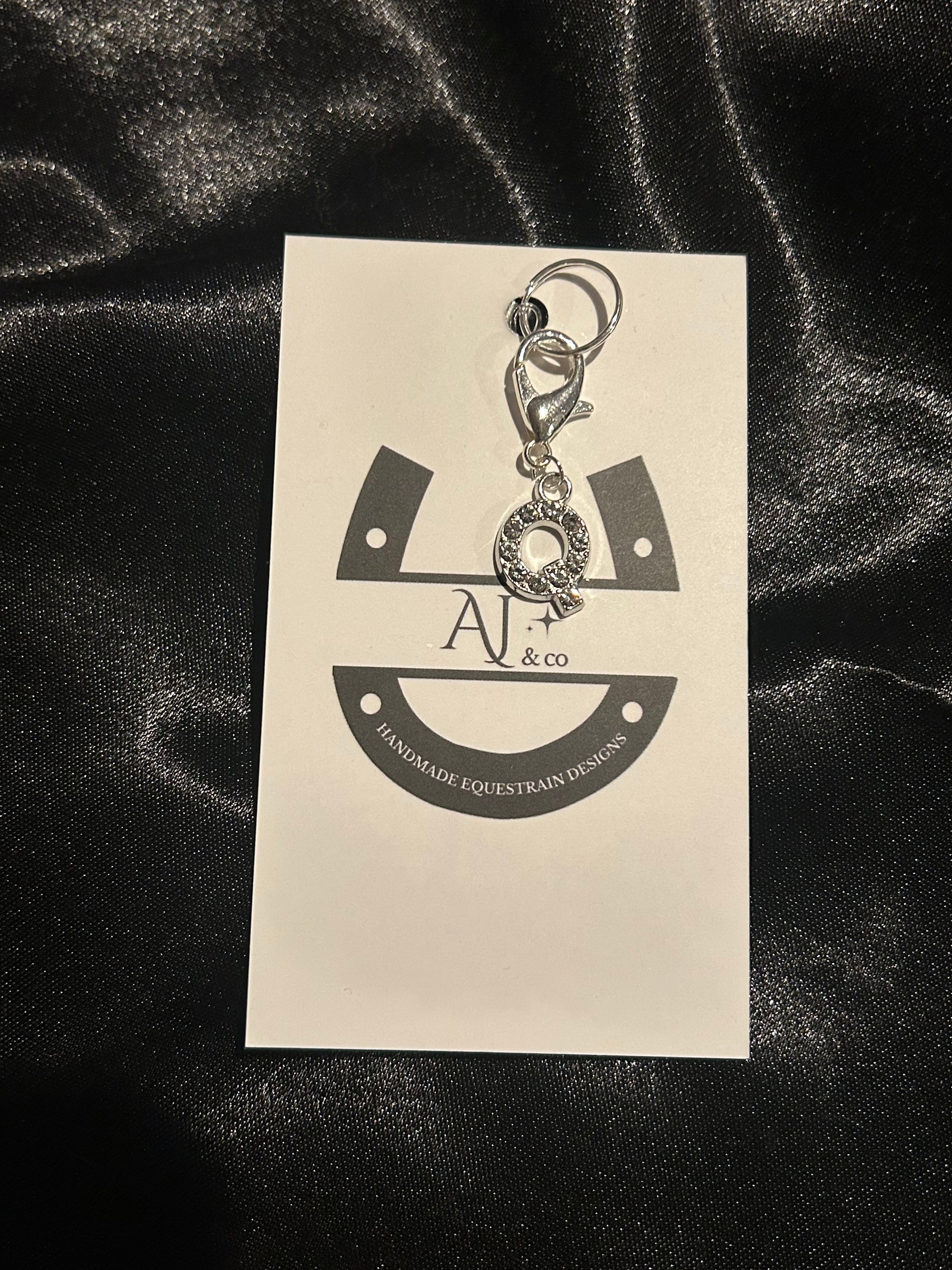 AJ &amp; co. Letter Bridle Charms